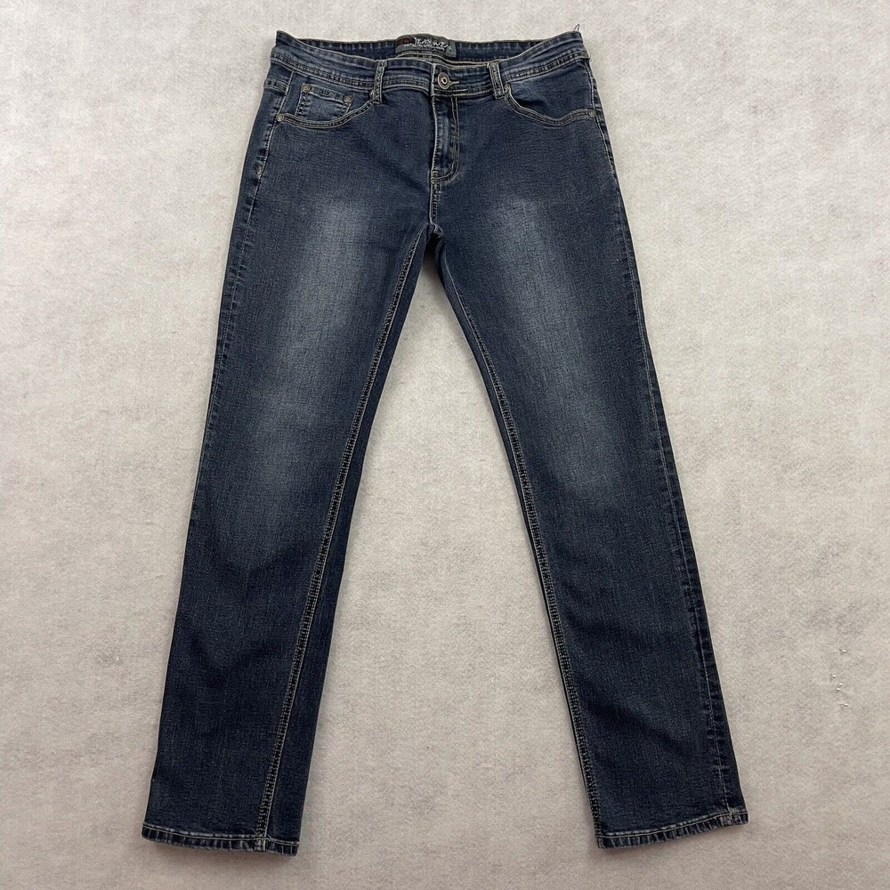 Zara Womens Jeans Wear Womens Size 34 Blue Straight Leg Dark Wash Denim - Picture 3 of 14